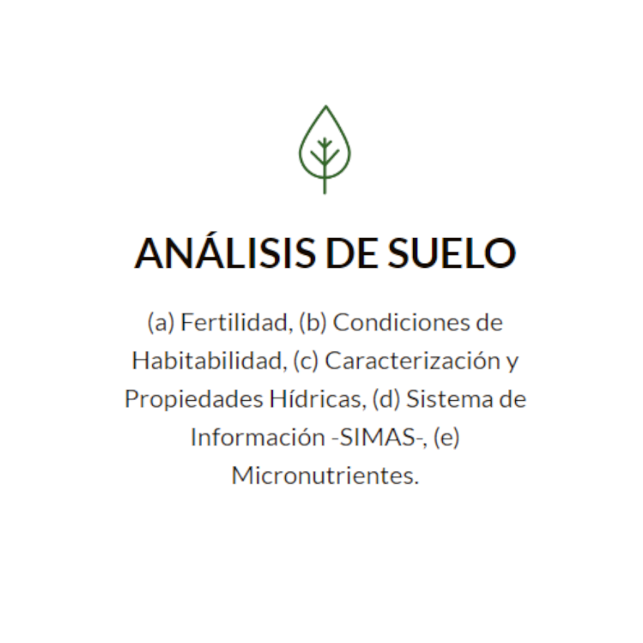 1.1 Hoja Analisis del suelo 1.1 Hoja Analisis del suelo