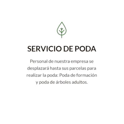 5 Hoja Servicio Poda